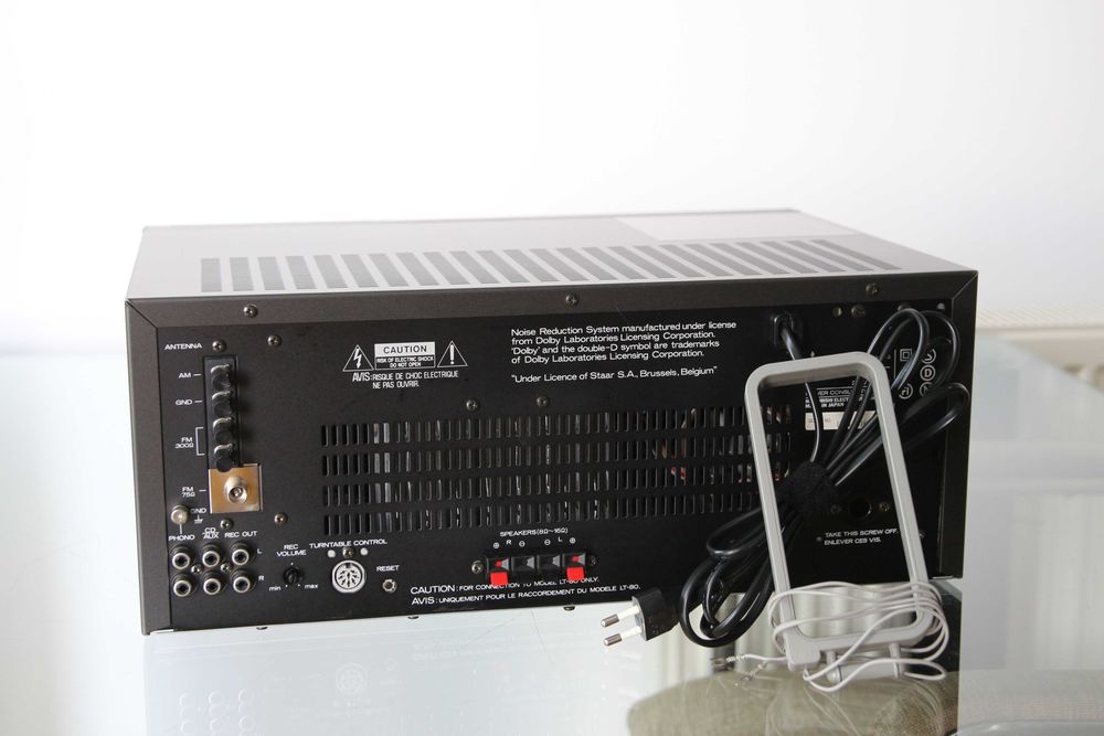 Mitsubishi DA-L80 Stereo Cassette Receiver / 7-Cassette Autochanger fabricat 1984 Japonia complet revizuit.