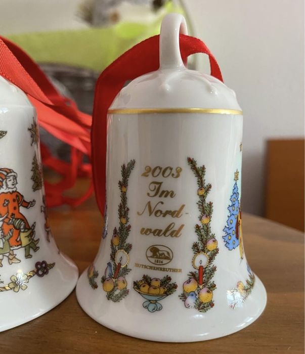 Clopoței din porțelan marca Hutschenreuther
