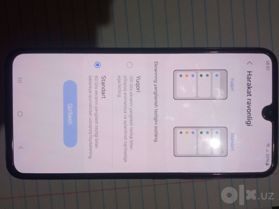 Samsung A34 5G sotiladi