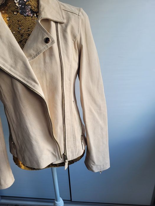 Geaca de piele naturala tip Zara