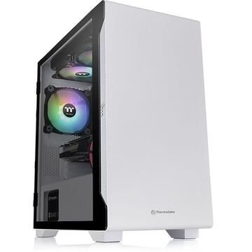 Carcasa pc gaming Thermaltake S100 TG Snow Edition