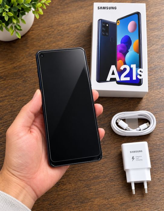 Telefon Samsung Galaxy A21s Impecabil Garanție Fullbox 32GB 3GB Ram Dual Sim Black 4G Trimit sau Predau Preț fix Nu schimb Nu negociez
