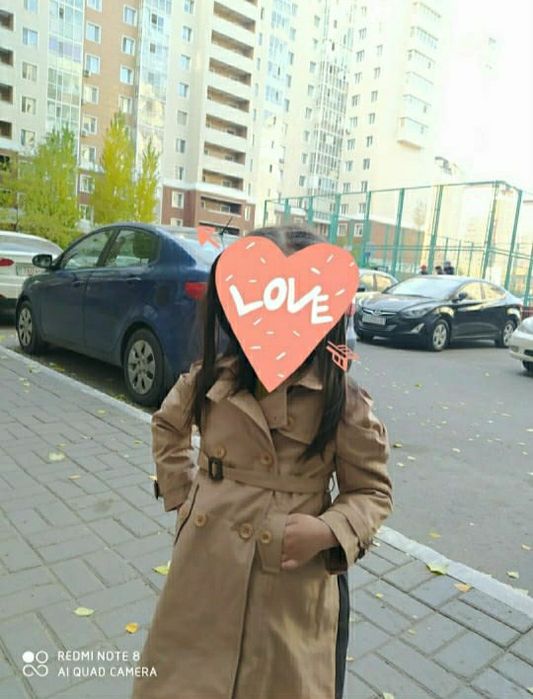 Красивый тренч для девочек