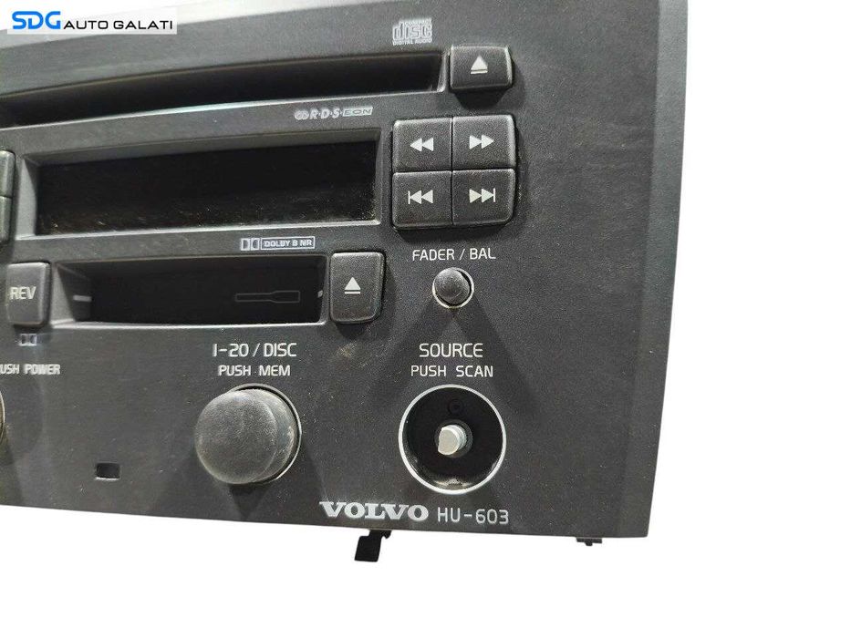 Unitate Radio CD Player Media Volvo S60 2000 - 2008 Cod 86511521 [LR1343]