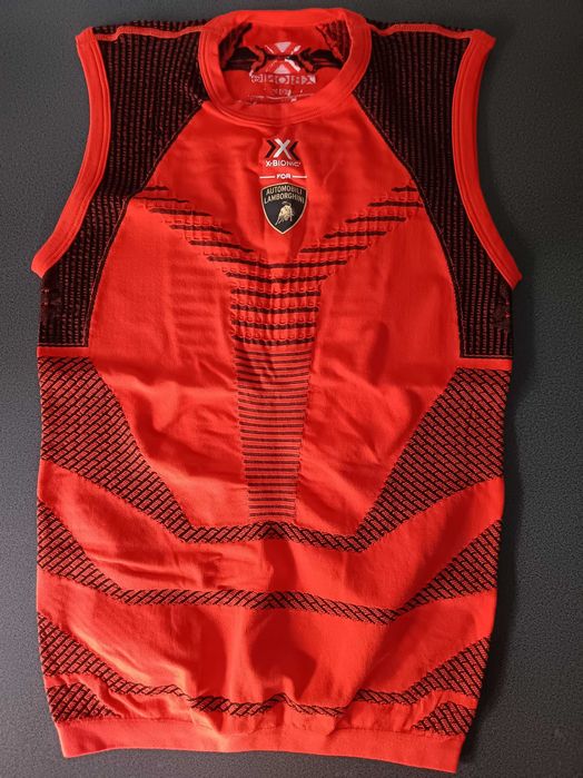 X-Bionic for Automobili Lamborghini tricou fara maneci -marimea L