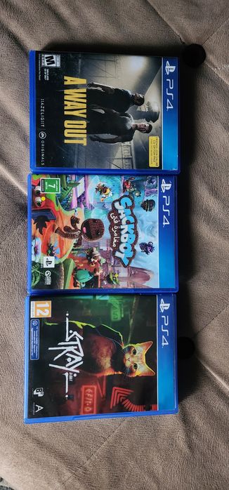 Игры на ps4 , a way out, stray, sackboy, кооперативные игры
