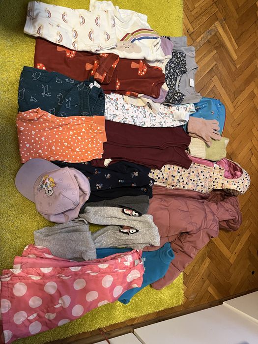 Lot haine 98-104 toamna/ iarna fetite