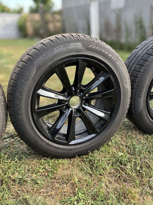 Roti 17" pentru BMW F10, F30. Jante + anvelope iarna 225/55/17