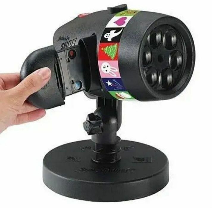 Даставка бесплатная! Новогодний лазеррный проектор.