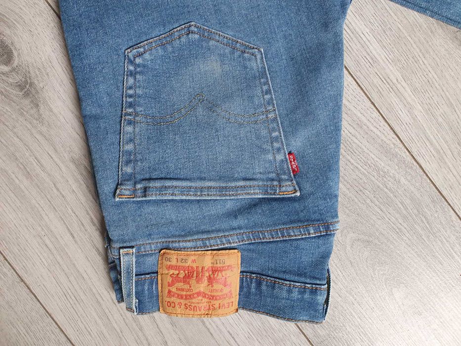 Blugi LEVI'S 511 Slim Adv. Stretch - Marime W32 L30 (Talie 85-92 cm)