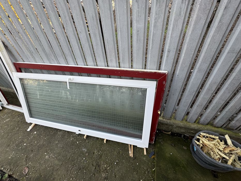 Usa balcon cu geam  termopan 1980 x 870