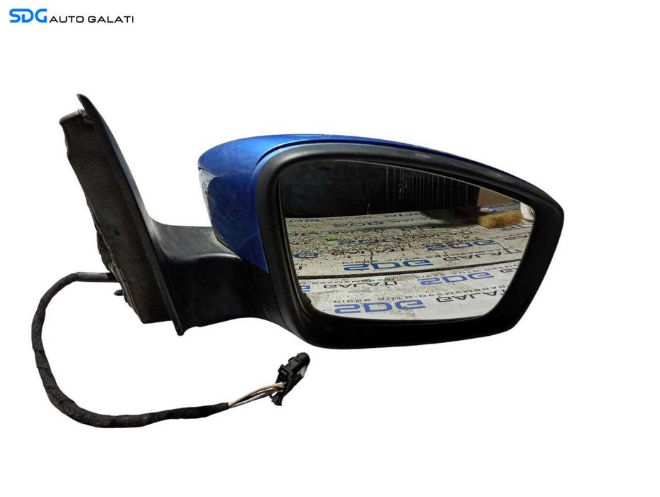 Oglinda Dreapta Electrica Fara Pliere Rabatare Skoda Rapid 2012 - 2017 Culoarea LQ5X Cod 5JC857408A [LR0785]