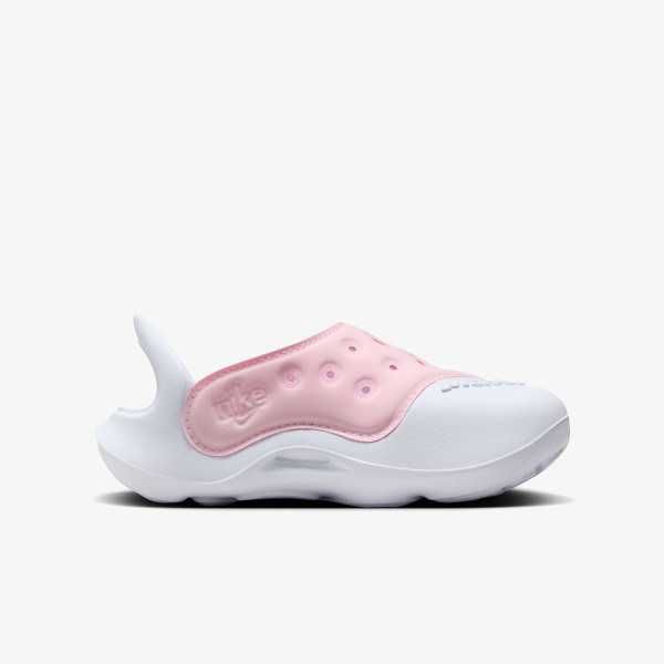Saboti sandale Nike Aqua Swoosh fete alb/roz măr 31 NOI
