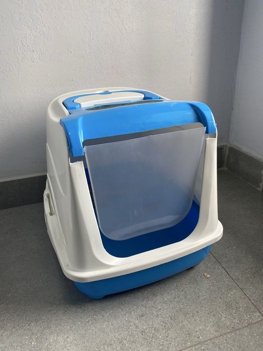 Кошачий лоток домик