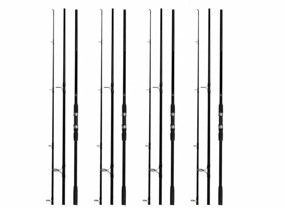 SET 4 Lansete Diamant Next  3,60 m 3.5 Lbs+4 Mulinete EastShark SW 60
