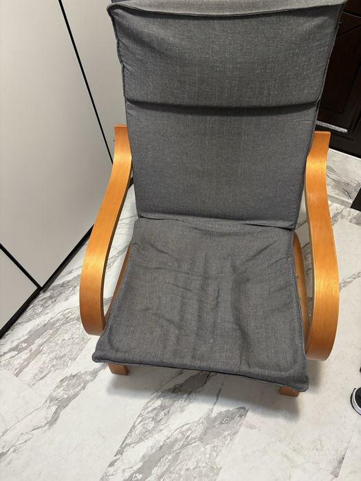 Люлееш стол от масивно дърво