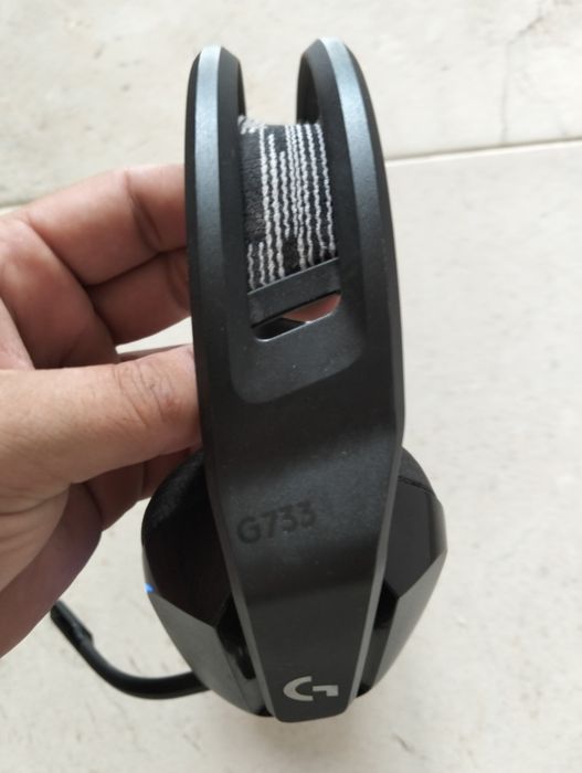 Casti gaming wireless Logitech G733, Lightsync RGB
