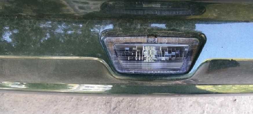 фонарь номерного знака OPEL