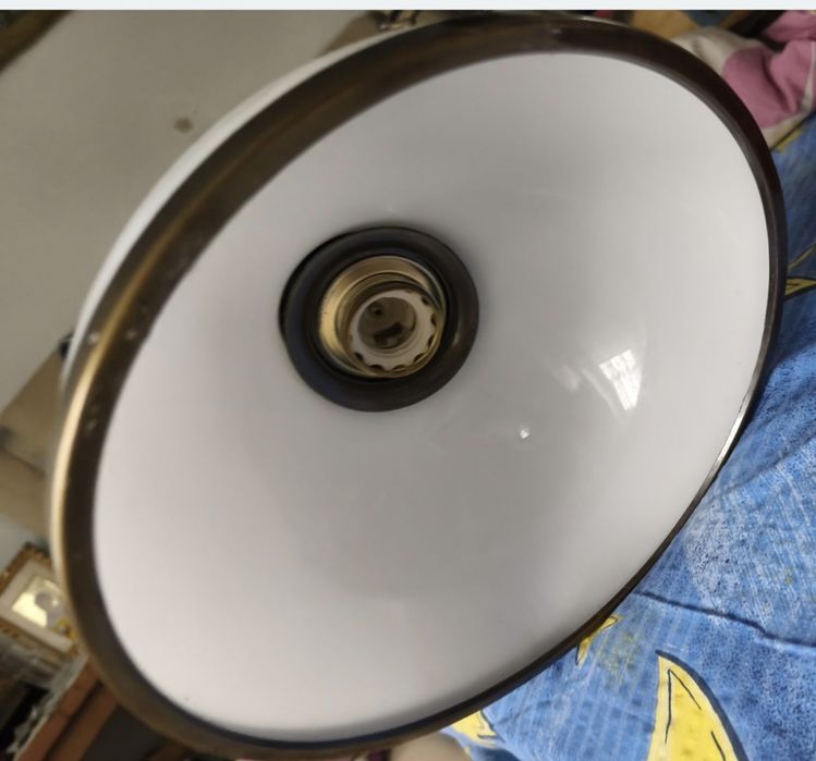 Lampă vintage 2 abajururi