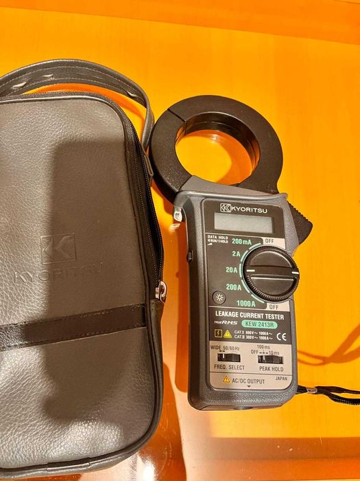 Vand clampmetru curent de scurgere/leakage clamp meter KYORITSU KEW SNAP 2413 FLUKE