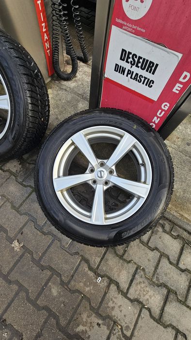 Set jante volvo xc90  + anvelope 235/60/r18 Pirelli Scorpion  iarna