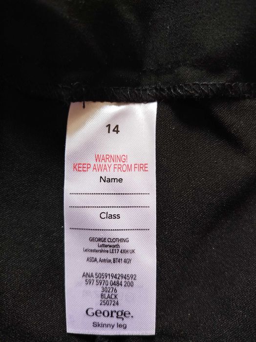 Школьные брюки для девочек. George