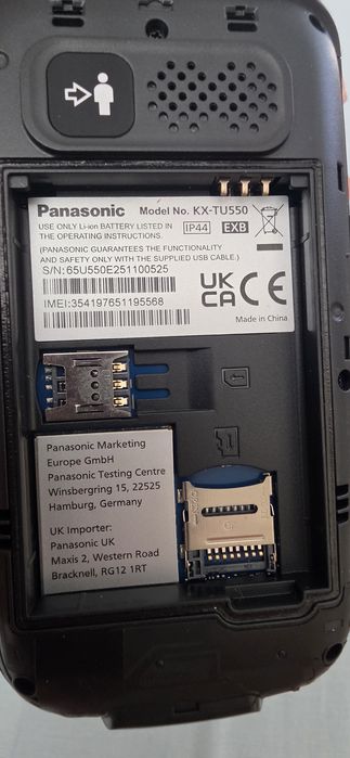 Мобилен телефон Panasonic KX TU-550