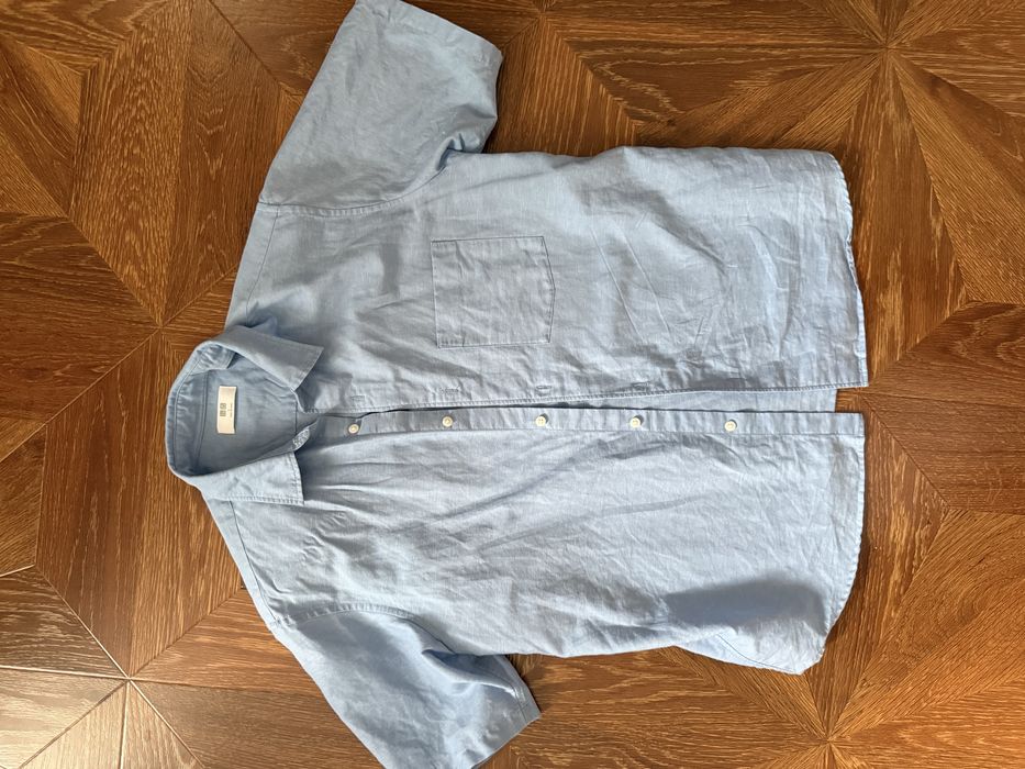 Рубашка с коротким рукавом Uniqlo