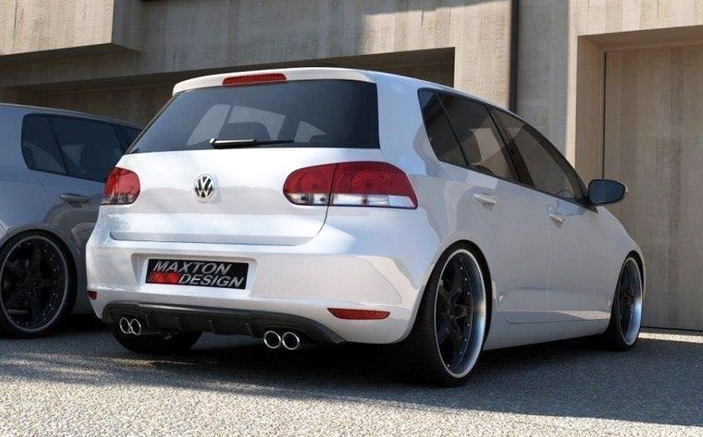 Дифузьор за задна броня Maxton design за VW Golf 6 (2008-2012)
