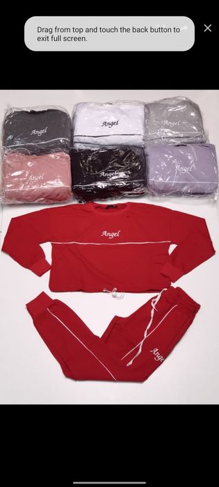 Trening dama Angel M-XL negru