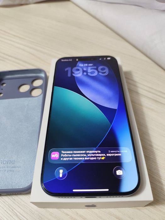 iPhone 17 Pro Max, 256 gb, Deep Blue/Синий