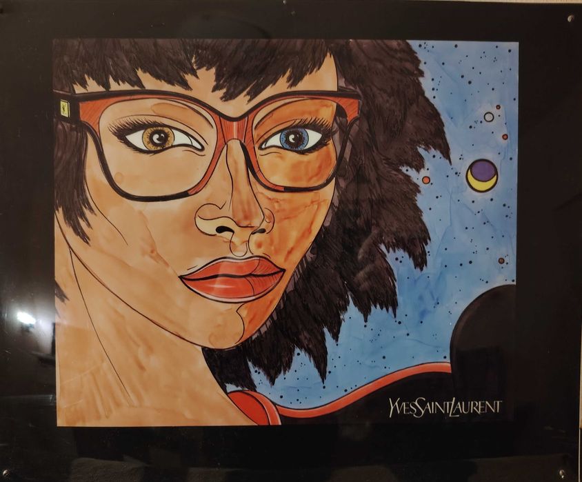 Poster, afiș, reclama Ives Saint Laurent I