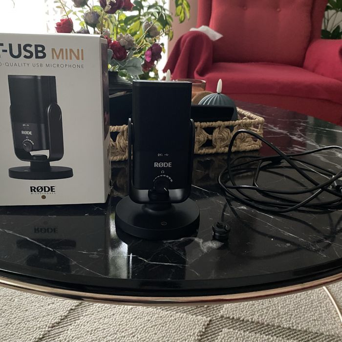 Rode NT-USB Mini микрофон, КАТО НОВА