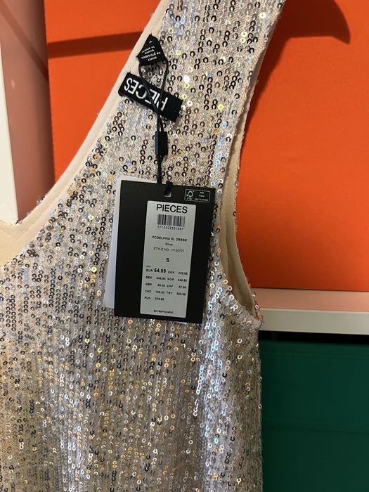 Rochie Pices cu paiete marime S