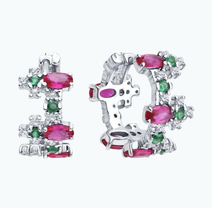 Серьги Соколов Оригинал серебро