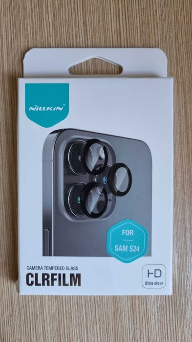 Защитные накладки на камеры. Samsung s24. Nillkin.