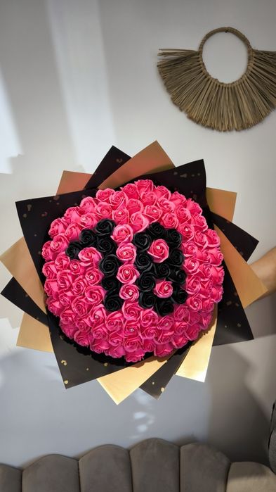 Buchet trandafiri sapun