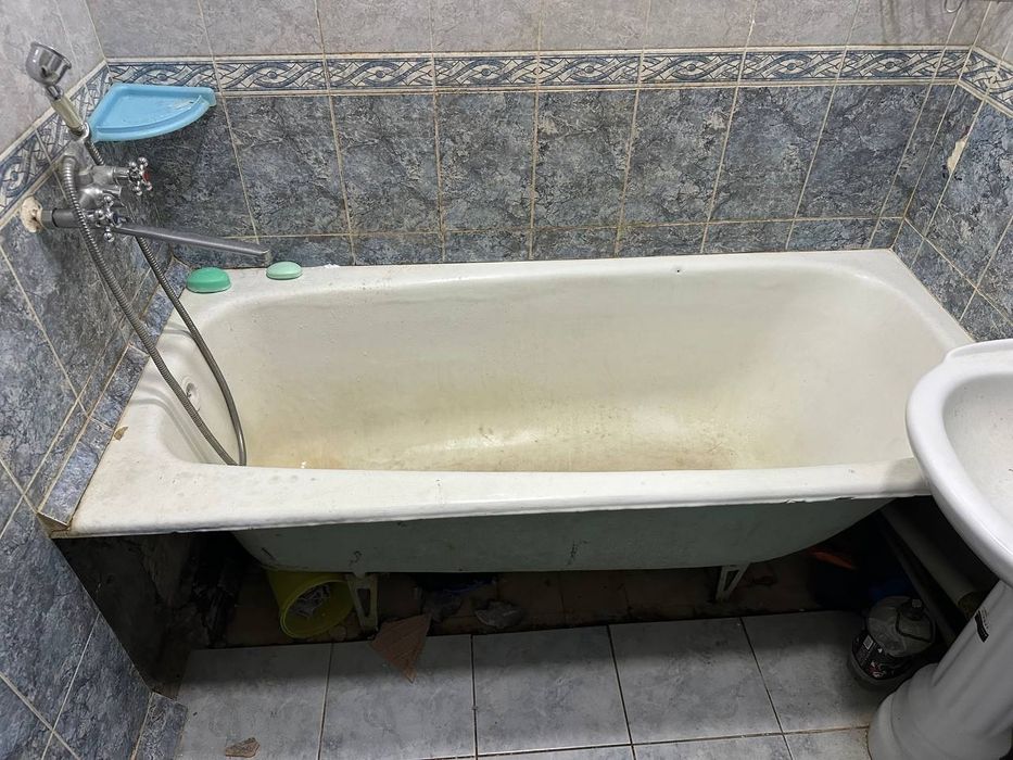 Чугунная ванна б/у