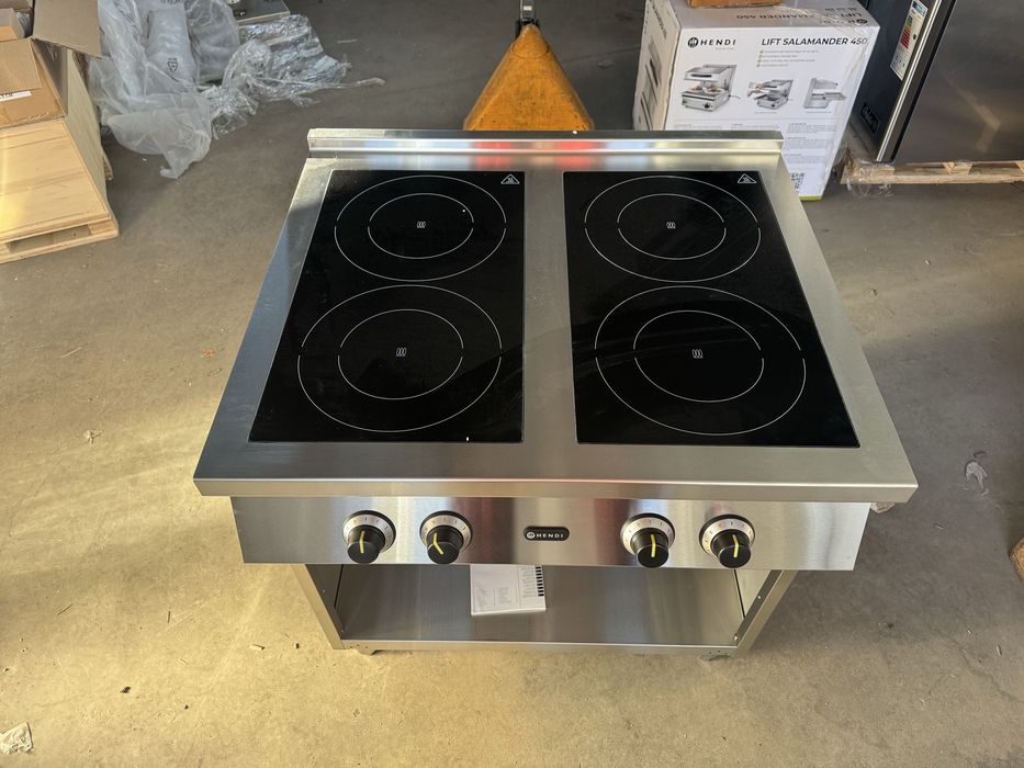 Индукциона печка 4 котлона 17 kw