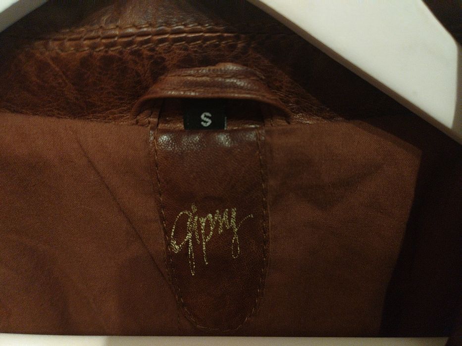 Geacă bărbați "Gipsy " din piele naturală, mărime S (M)