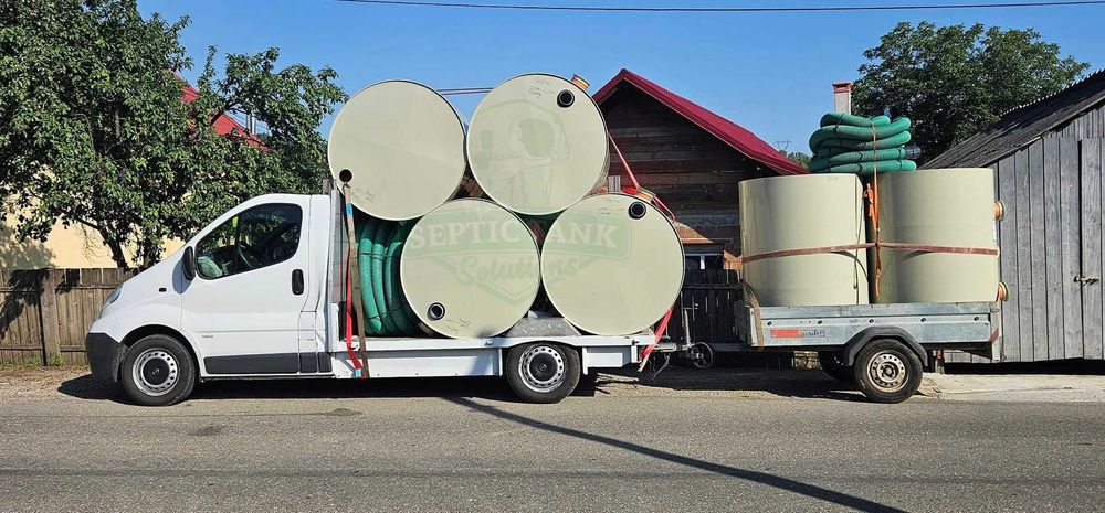 Fosa Septica 2600L Ecologica pt 5-6 Pers cu Acte + Garantie 20 de Ani