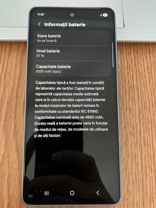 Samsung A53 5G * Dual Sim * 6 GB * 128 GB RAM* Awesome Blue