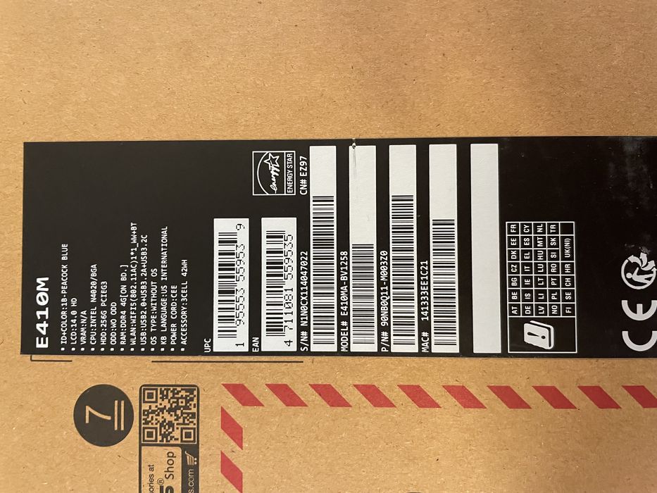 Лаптоп ASUS 410M