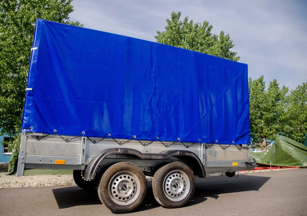 Remorca Noua REPO, fab RO, dublu ax, carte RAR, 3m/1.6m 7690 ron