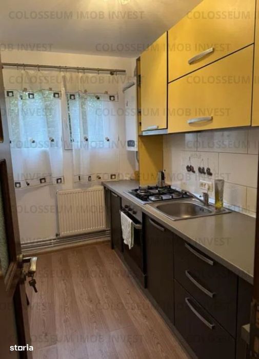 Astra /Uranus garsoniera mobilata etajul 1 bloc de apartamente