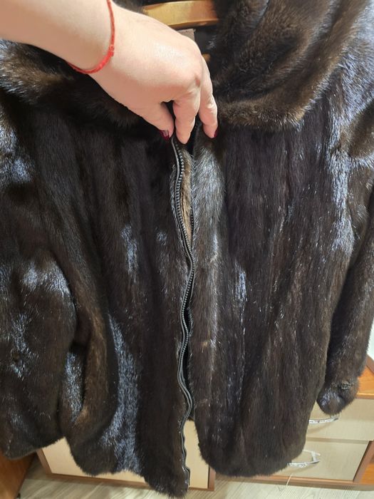 Норковая шуба-автоледи