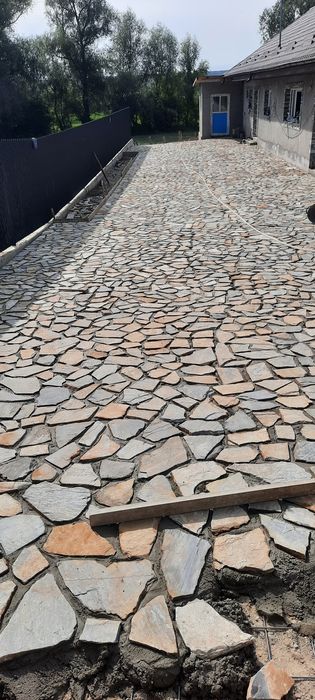 Piatră de Grecia montaj și transport oriunde în tara