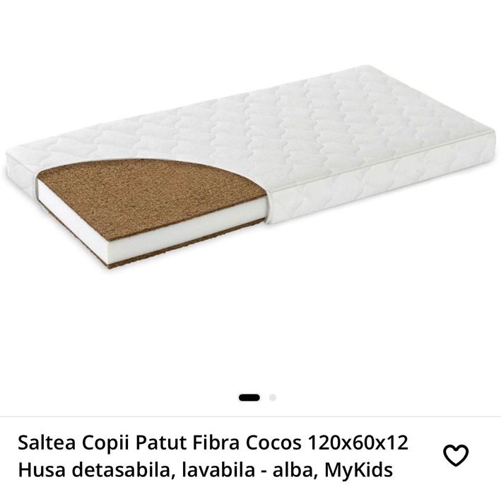 Saltea fibră cocos