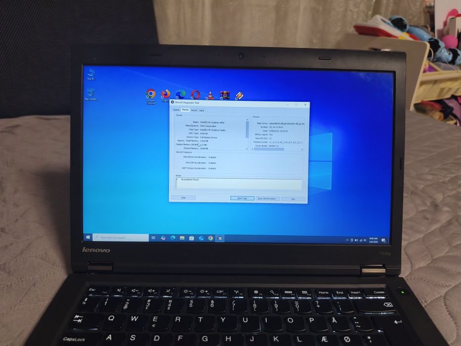 Laptop gaming Lenovo i5 Ram 16Gb ssd 256 video 4Gb win 10 ROBLOX GTA