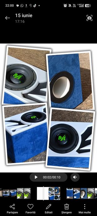 Incinte subwoofer auto custom
